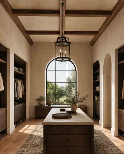 mediterranean home — dressing room (space)