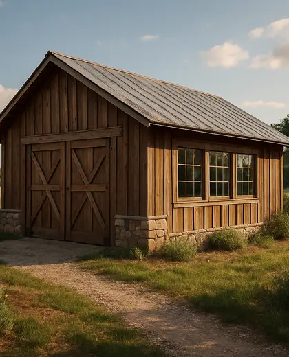 rustic building — workshop (rural)
