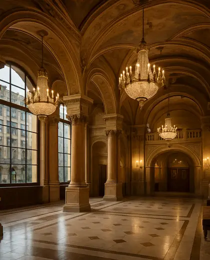 renaissance theater — reception (urban)