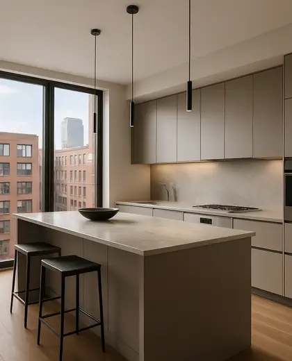 modern house — kitchen (urban)