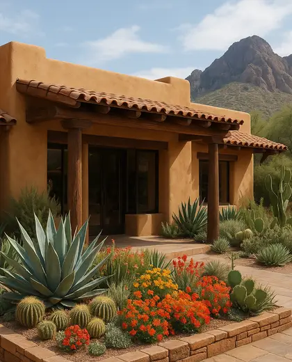 southwestern store — flower bed (mountain)