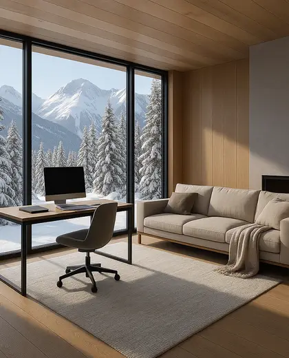 modern office space — family room (alpine)