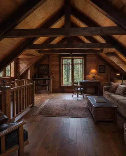 craftsman public space — attic (forest)