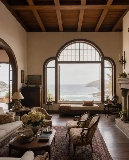 vintage house — main hall (ocean)