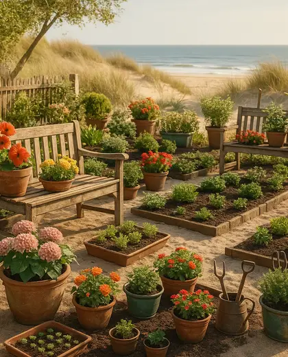 vintage backyard — nursery (beach)