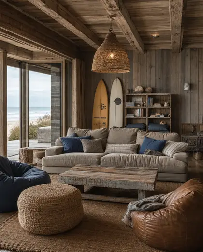 rustic salon — youth room (beach)