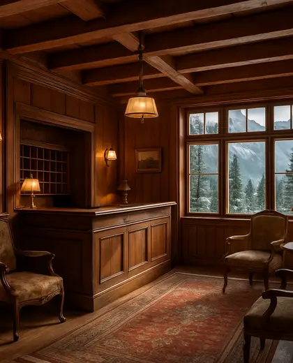 vintage house — reception (alpine)