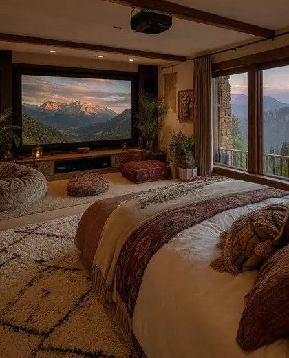 bohemian theater — guest room (mountain)