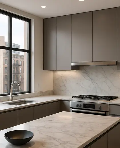 modern house — kitchen (urban)