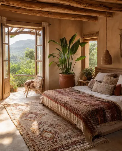 bohemian public space — bedroom (rural)