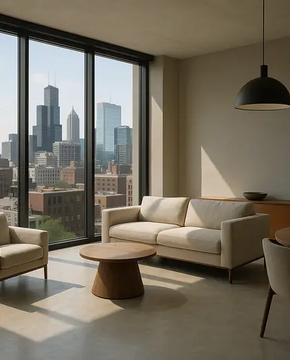 modern house — room (urban)