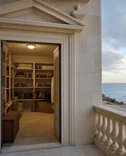 neoclassical church — storage room (ocean)