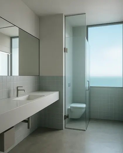 bauhaus store — bathroom (coastal)