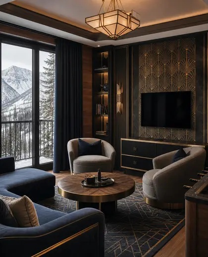 art deco condo — youth room (alpine)