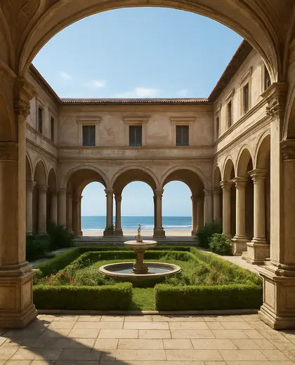 renaissance garden — main hall (beach)