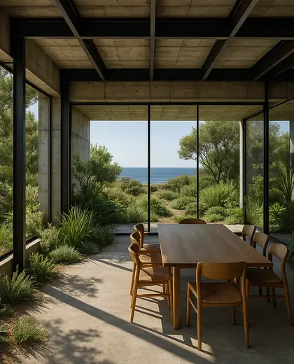 industrial garden — meeting room (coastal)