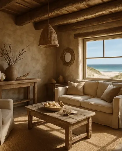 rustic home — room (beach)