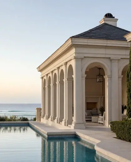neoclassical condo — pool house (ocean)