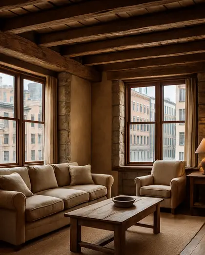 rustic house — room (urban)