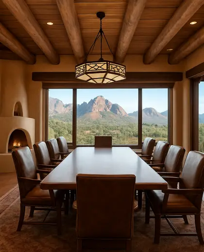 southwestern home — conference hall (mountain)