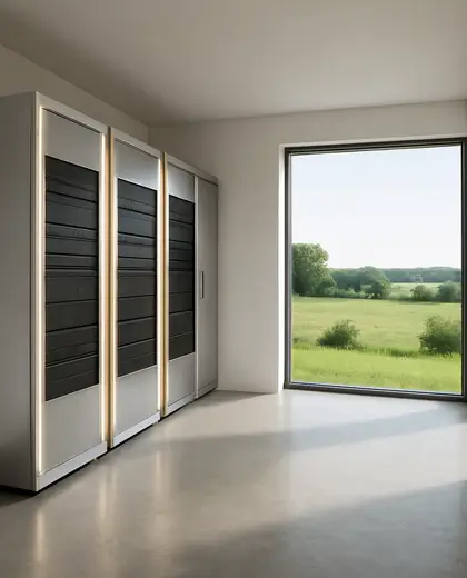 minimalist home — server room (rural)