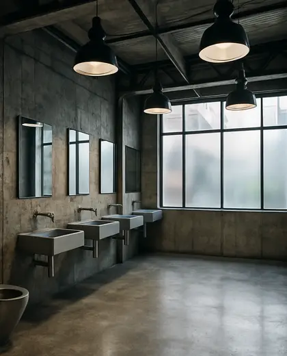 industrial public space — rest room (urban)