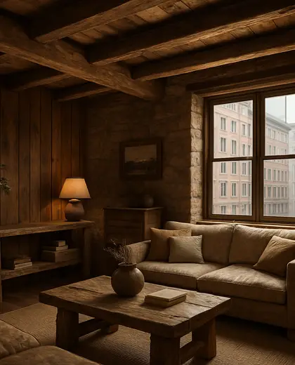 rustic house — room (urban)