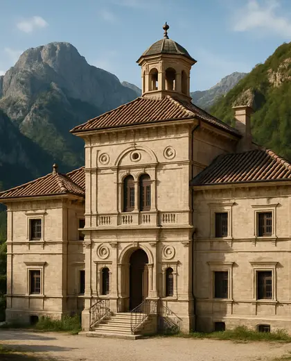 renaissance house — roof (mountain)