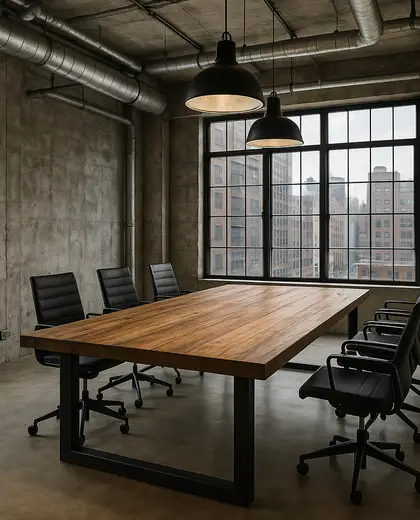 industrial office space — meeting room (urban)