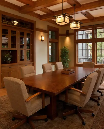 craftsman building — meeting room (space)