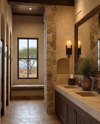 southwestern church — rest room (savanna)