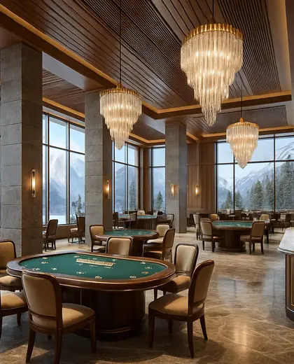 contemporary casino — main hall (alpine)