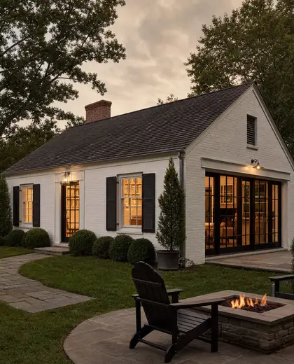 colonial backyard — youth room (rural)