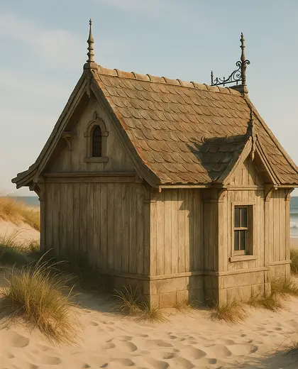 vintage building — roof (beach)