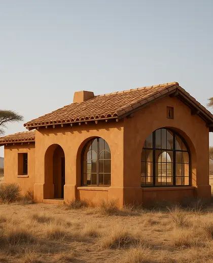 southwestern building — music room (savanna)