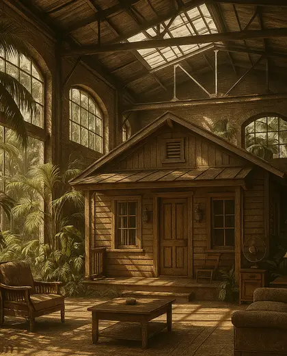 vintage house — warehouse (tropical)