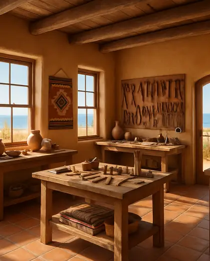 southwestern apartment — workshop (coastal)