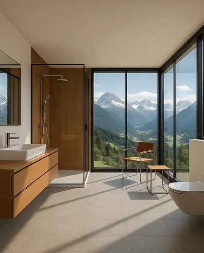 bauhaus penthouse — rest room (alpine)