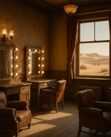 vintage theater — dressing room (desert)
