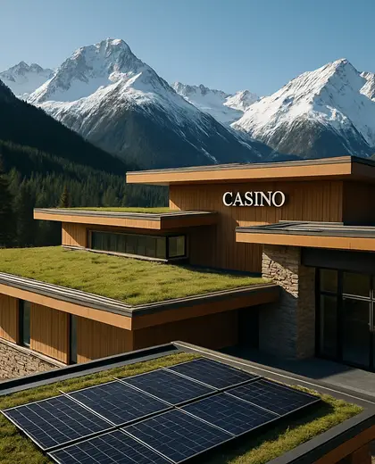 sustainable casino — roof (alpine)