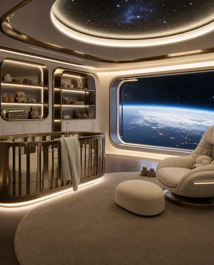 futuristic casino — nursery (space)