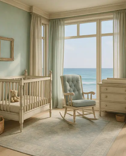 vintage penthouse — nursery (coastal)