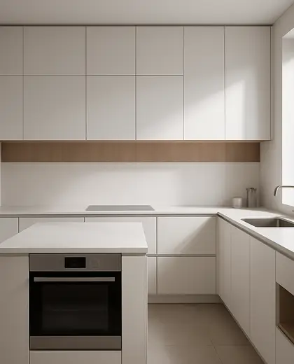 minimalist house — kitchen (urban)