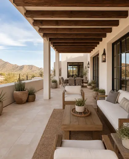 farmhouse condo — terrace (desert)