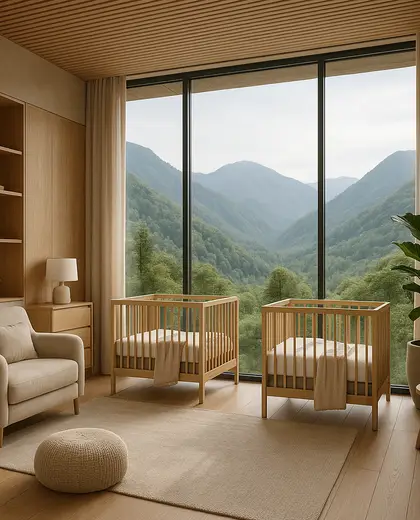 modern hotel — nursery (mountain)