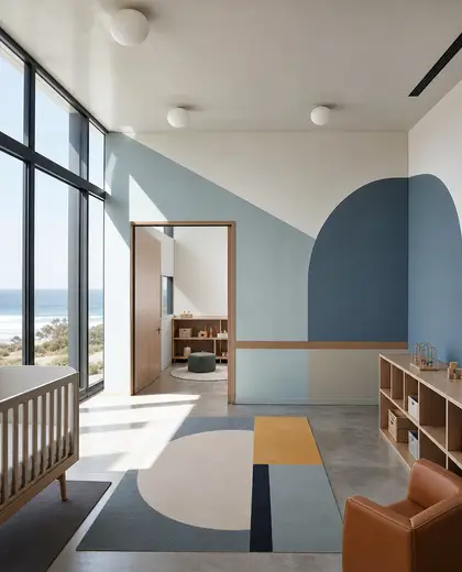 bauhaus church — nursery (coastal)