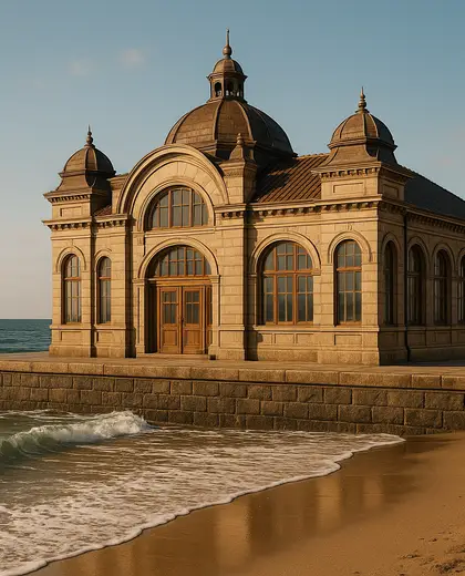 vintage building — conference hall (ocean)