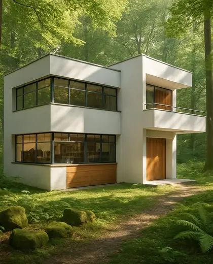 bauhaus apartment — workshop (forest)