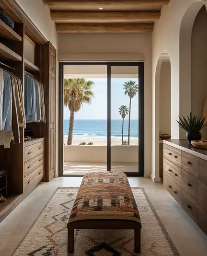 southwestern apartment — dressing room (beach)
