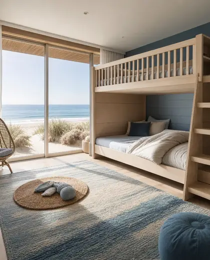modern public space — childrens bedroom (beach)